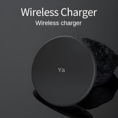 Minimalist Round Desktop Wireless Charger, Wireless Charging for Phones