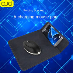 Wireless Charging Mouse Pad with Phone Wireless Charging, Qi-Standard Compatible