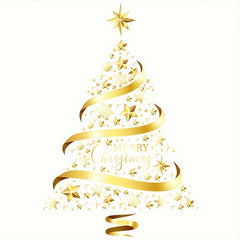 Festive Christmas Tree Sticker: Glass Wall Decoration for Windows - No Bulbs, No Electricity Needed