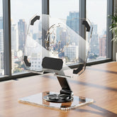 Acrylic Tablet Stand - Foldable & Rotatable Multi-Functional Desktop Holder - Compatible with Smartphones & Tablets - Wholesale Bulk Supply