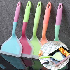 Versatile Silicone Spatula - Non-Stick, Heat-Resistant for Cooking, Stirring & Grilling - Perfect for Pancakes, Steaks & BBQs