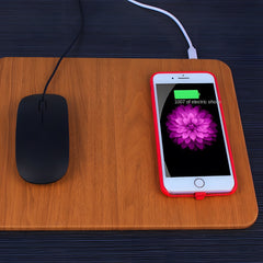 Wireless Charging Mouse Pad, Qi-Standard Compatible for Phone Wireless Charging