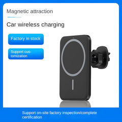 Magnetic Car Wireless Charger Phone Mount, Car Navigation Holder with Wireless Charging