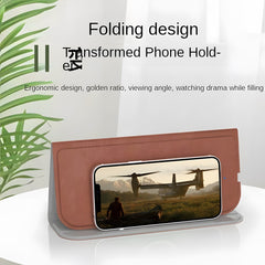 Foldable Wireless Charging Mouse Pad, Qi-Standard Compatible for Wireless Charging Phones