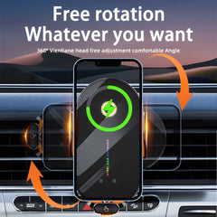 220mAh Magnetic Car Mount Wireless Charger