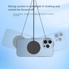 Mini 15W Magnetic Car Phone Mount Charger, Qi2-MPP Standard, Aluminum Alloy