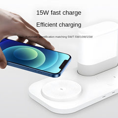Multifunctional Desktop Wireless Phone Charger with Night Light,