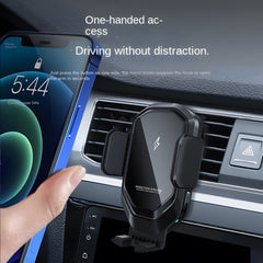 Car Wireless Charger Phone Mount, Car Navigation Holder with Wireless Charging