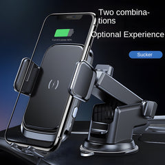 Car Wireless Charger Phone Mount, Car Navigation Holder with Wireless Charging
