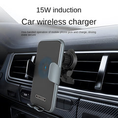 Car Wireless Charger Phone Mount, Car Navigation Holder with Wireless Charging