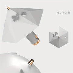 Umbrella Night Light and Desk Lamp - USB Charged, Magnetic, Touch-Sensitive with Cool