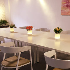 BRELONG LED Vase Night Light Indoor Desktop Flower Decor Aquarium Light