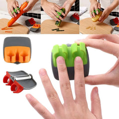 Stainless Steel Handheld Peeler for Fruits & Vegetables - Perfect Outdoor Kitchen Accessory for Quick Meal Prep, Durable PP Material