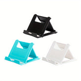 Minimalist Desktop Phone Stand - Adjustable & Foldable Design - Essential Lazy Holder - Portable Smartphone Stand