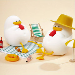 New Cute Happy Duck Clap Light, Soft Color-Changing Gift Lamp for Nursery Nightlight and Bedside Companion - Perfect Present to Lovers or Friends