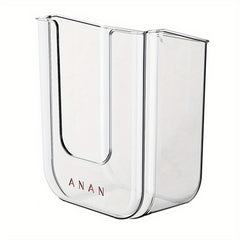 Wall-Mounted Wet Wipe Dispenser, Self-Adhesive Plastic Holder, with Large Opening, Strong Load Capacity, for Bathroom Tissue Storage Box