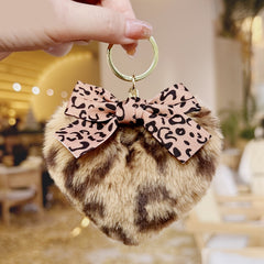 Llavero de coche de peluche con forma de amor, llavero, llavero, mochila, colgante de bolso escolar, fiesta de San Valentín