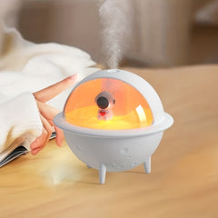 Astronaut Ultrasonic Cool Mist Humidifier with USB Multicolor Ambient Night Light, Essential Oil Diffuser