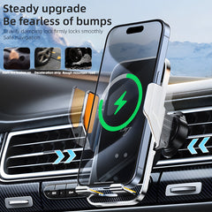 15W Fast Wireless Charging Car Mount, Auto-Sensing Operation