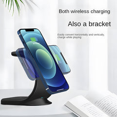 3-in-1 Magnetic Desktop Wireless Charger, Simultaneous Wireless Charging for Phone