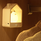 1200mAh Bunny/Kitty Constant/Body-Sensor Table Lamp Night Light, Multi-functional Sensor Light for Wardrobe