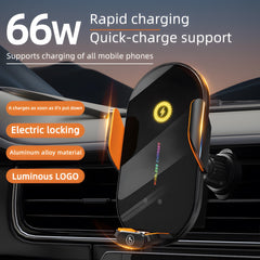 220mAh Magnetic Car Mount Wireless Charger