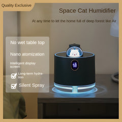2000mAh Cute Pet Ambient Light Portable Cordless Ultrasonic Cool Mist Air Humidifier - Silent for Indoor, Car, Office Use - USB Aromatherapy Essential Oil Diffuser