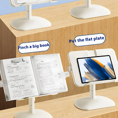 Adjustable Multi-Function Reading Stand - Height & Angle Adjustable - Durable ABS Construction - Compatible with Books, Tablets & Smartphones - Office, Bedside & Desk Use - 3 Colors Available - Wholesale & Bulk Supply