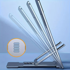 Aluminum Alloy Foldable Desktop Stands - Portable & Adjustable Lazy Holder - Universal for Smartphones & Tablets - Ideal for Live Streaming - Wholesale Bulk Supply