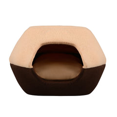 Soft Washable Pet Dog Cat Bed Ger House Nest with Removable Cushion