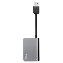 Adaptador concentrador USB a 3 USB 3.0 de la serie Enjoyment de Baseus