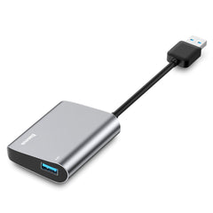 Adaptador concentrador USB a 3 USB 3.0 de la serie Enjoyment de Baseus