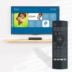 MX3 2.4G Wireless Remote Control Keyboard Air Mouse LED Backlit