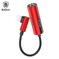 Baseus L42 8 Pin 3.5mm Audio Port Adapter Converter Volume Control