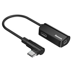 Adaptador Baseus CATL45 - 01 Tipo-C macho a Tipo-C hembra + 3,5 mm hembra