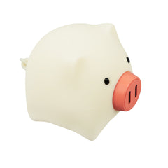 Juguete relajante con carga USB, luz nocturna de cerdo de silicona creativa para niños