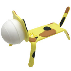 Luz nocturna magnética LED colorida para gatos