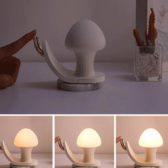 Luz nocturna con carga USB, 5 V, temporizador, soporte para teléfono, lámpara de inducción RGBW