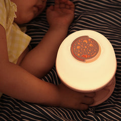 Lampe de table 3D portable avec projection de couleur changeante et chargement USB (NL102)