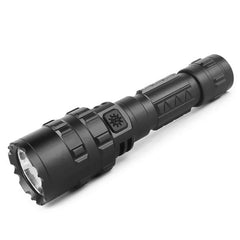 USB Rechargeable Fixed Focus Long Shot Mini Waterproof Hunting L2 LED Flashlight