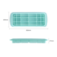 Multipurpose Silicone Ice Cube Tray Baking Mold Sushi Maker