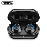 REMAX TWS - 16 Wireless Bluetooth Earphones with 220mAh Charging Compartment