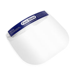 HD Transparent Face Shield Soft Latex Foam Elastic Headband Protection for Spit Dust Fog Pollen