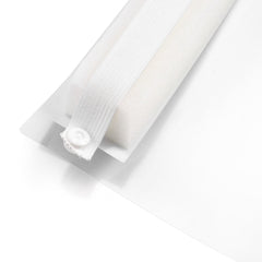 2PCS Transparent Face Shields Soft Latex Foam Elastic Headband Protection for Spit Dust Fog Pollen