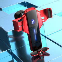 Multifunctional 15W Magnetic Fast Wireless Car Charger Mount - Automatic Clamping