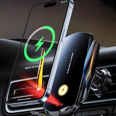 15W Fast Wireless Car Charger Phone Mount with Automatic Sensing
