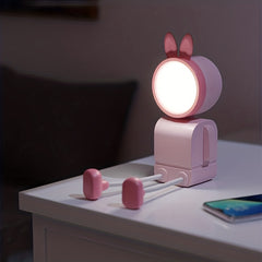 Novel Cute Animal Mini Night Lights - DIY Desk Lamps & Reading Lights; Creative Bedroom and Study Decor; Brain-Teaser Toys