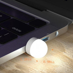 USB mini night light reading light, outdoor camping mountaineering emergency light cold light warm light two sets