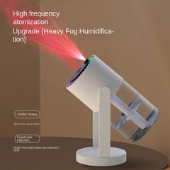 280ML Ultrasonic Cool Mist Air Humidifier and Essential Oil Diffuser with USB Ambient Night Light, Quiet for Bedroom, Vehicle, and Office Use