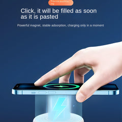 Minimalist Magnetic Wireless Phone Charger, Qi-Standard Compatible for Phone Charging